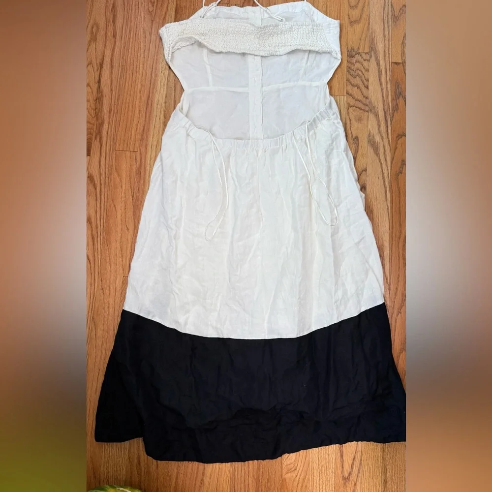 Anthropologie Maeve Colorblocked Contrast Midi Dress Size XL - Picture 3 of 7